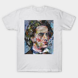 FREDERIC CHOPIN - acrylic portrait T-Shirt